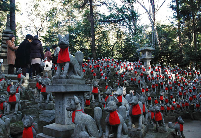 Toyokawa Inari Foxes