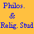 Department of Philosophy and Religious Studies