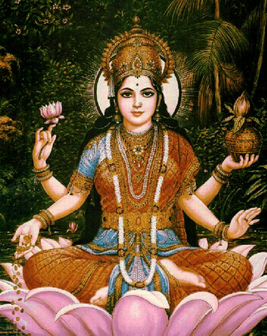 Lakshmi & Sarasvati